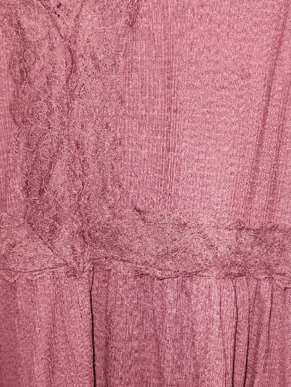 torrid Mauve Ribbed Top - Picture 5 of 6